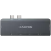 Canyon DS-5 USB 2.0 Type-C pilkas SD kortelių skaitytuvas 60 Hz