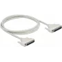 Serial kabelis DELOCK 86879, D-Sub 37 pin to D-Sub 37 pin, beige, 2 m