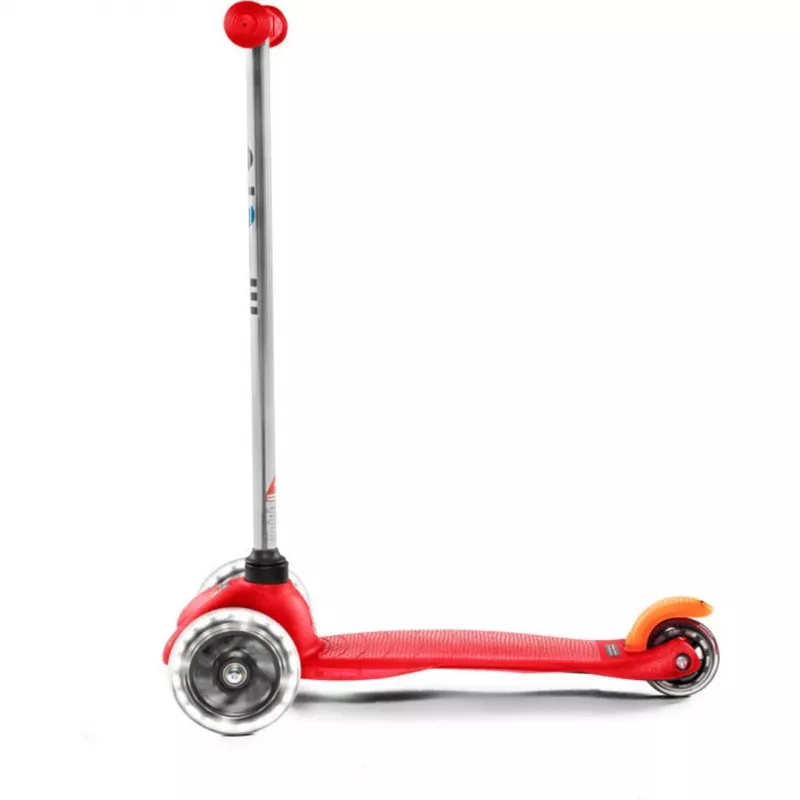 Mini Micro Classic Raudona (LED) scooter