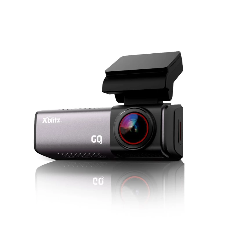 Automobilinis vaizdo registratorius Xblitz GO3 Full HD 2K (2560x1440) 140° IMX335, 60 fps, GPS, 2 colių ekranas, stovėjimo režimas, MicroSD iki 128GB