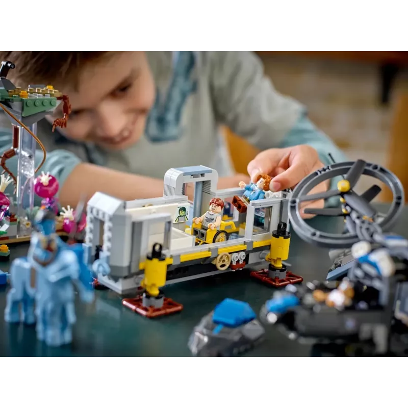 LEGO Avatar Plaukiojantys kalnai: 26 vieta ir RDA Samson rinkinys 75573, įvairių spalvų
