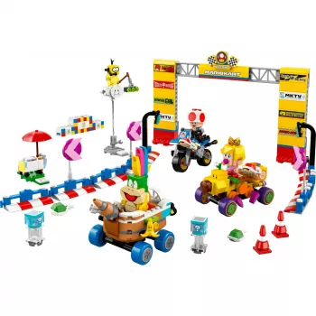 Bricks Mario Kart - Baby Peach & Grand Prix rinkinys