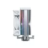 Oro aušintuvas Montech NX400 ARGB 120 mm baltas — 270 W TDP, FDB, 156×74×120 mm