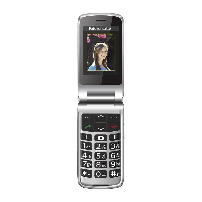Išmanusis telefonas Beafon SL645 4.0 colio 512MB juodai sidabrinis