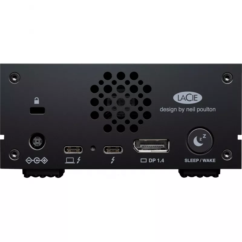 LACIE 1big Dock 8TB Thunderbolt 3 + USB 3.1 8,9 cm 3,5 col. skirta MAC PC pilka
