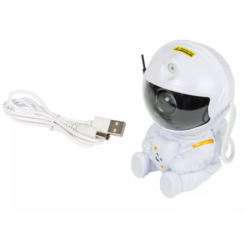LED astronautų projektorinis naktinis šviestuvas