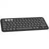 Logitech Pebble Keys 2 K380s - Klaviatūra - Belaidė - Bluetooth LE - QWERTZ - Vokiška - Tonal Graphite (920-011795)