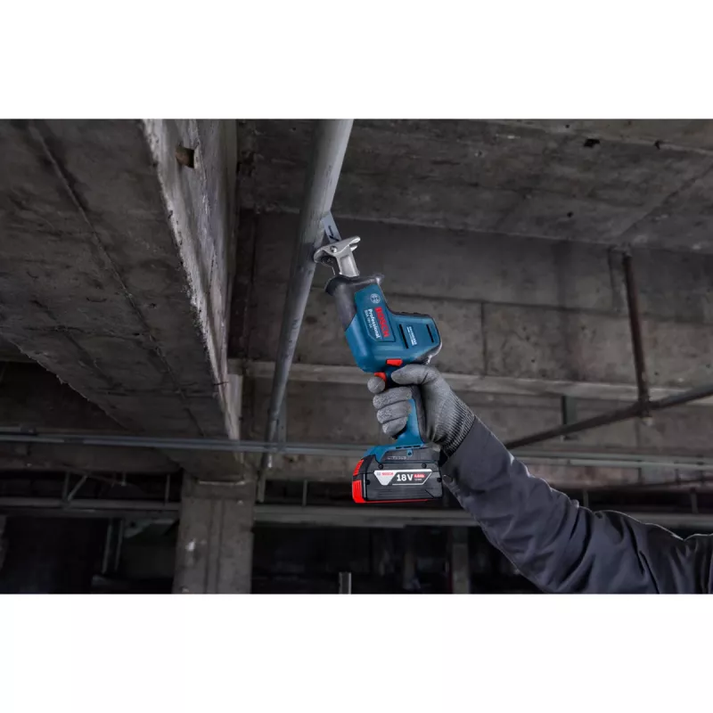 Stūmoklinis pjūklas Bosch GSA 18V-24 Professional 18V belaidis, tik įrankis (be akumuliatoriaus), mėlynas/juodas