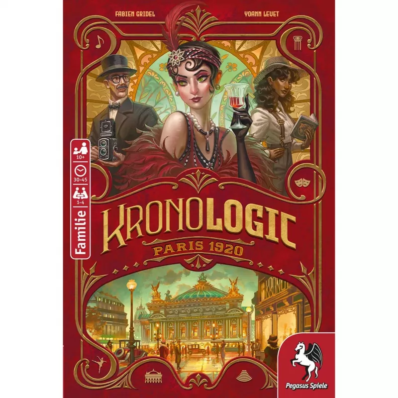 Kronologic - Paryžius 1920, stalo žaidimas
