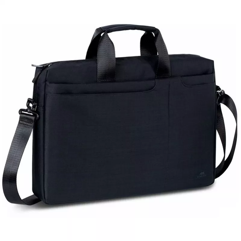 Messenger case Rivacase Biscayne 39.6 cm (15.6 inch) Juoda