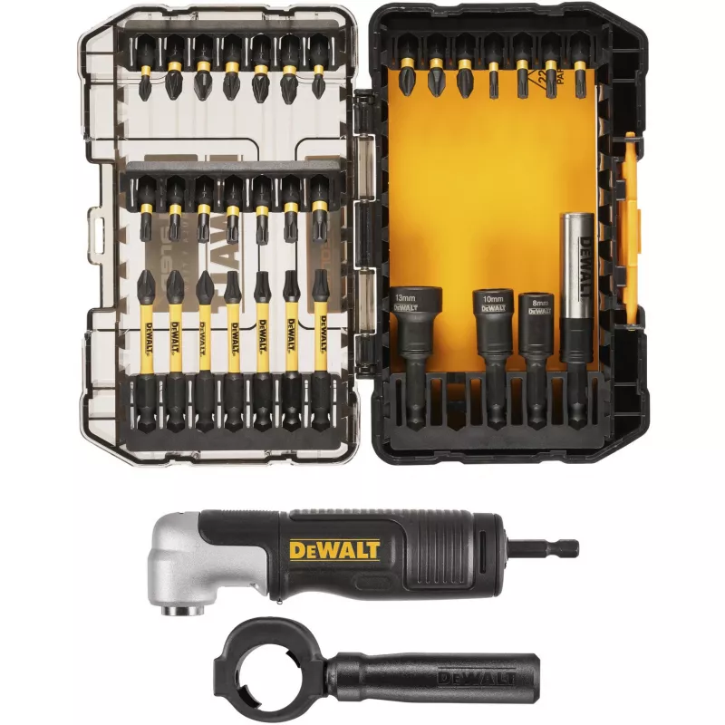 Grąžtų antgalių rinkinys DeWalt DT70782-QZ — 10 dalių HSS sukamųjų grąžtų rinkinys