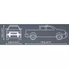 Statybinis žaislas Cobi RAM 1500 Police 24608 2-in-1 modelis, kaladėlių rinkinys, transformuojamas statinys