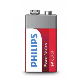 Vienkartinė baterija Philips Power Alkaline Battery 6LR61P1B/10