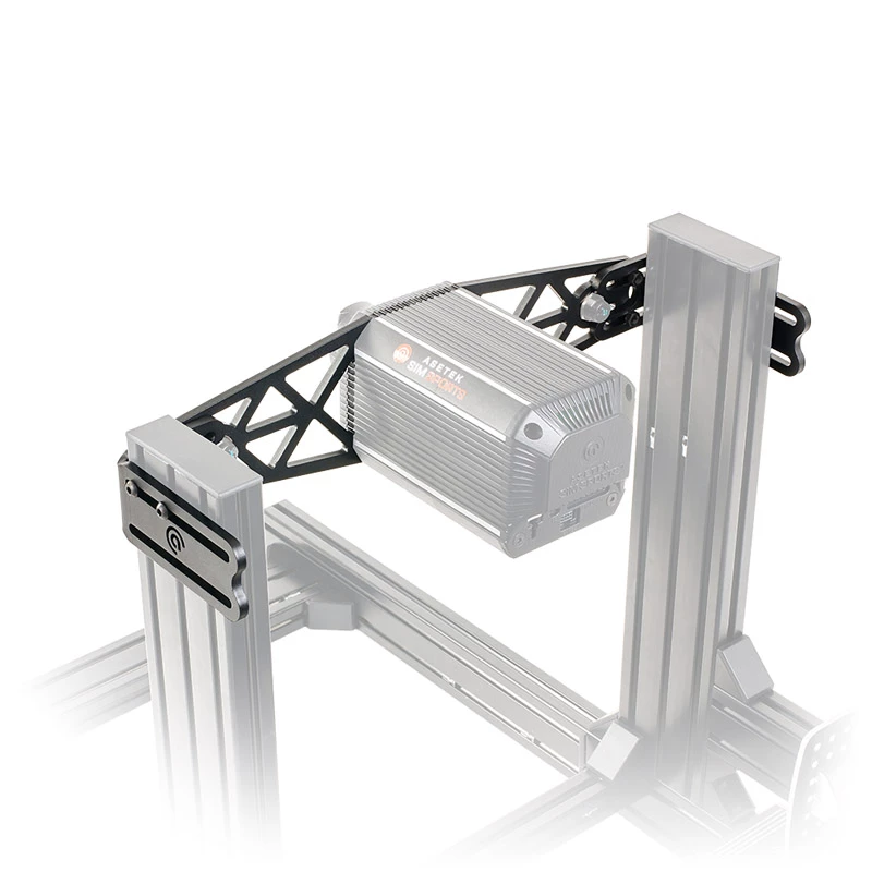 Laikiklis Asetek SimSports plieninis juodas 135x535x168mm
