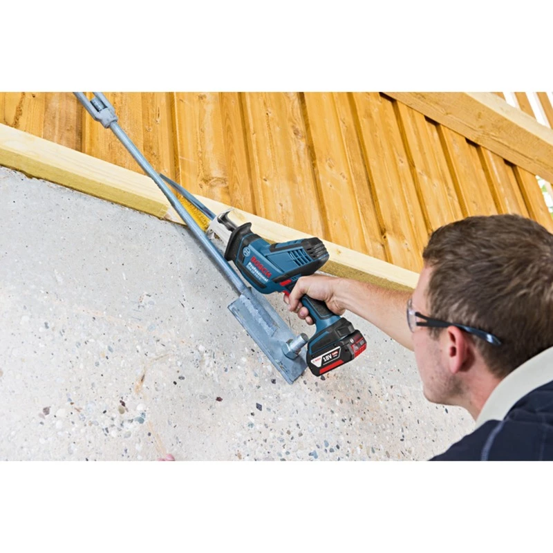 Bosch GSA 18 V-LI C Professional juoda, mėlyna, raudona