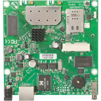 MikroTik RB912UAG-5HPnD WiFi maršrutizatorius, 5 GHz, 1x RJ45 1000 Mb/s, 1x miniPCIe