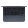 Apple MacBook Air 13 (2025), 24 GB, 512 GB, M4 (10 branduolių CPU / 10 branduolių GPU), Midnight, 35 W dviejų USB-C prievadų maitinimo adapteris, vokiška klaviatūra, MC6C4D/A