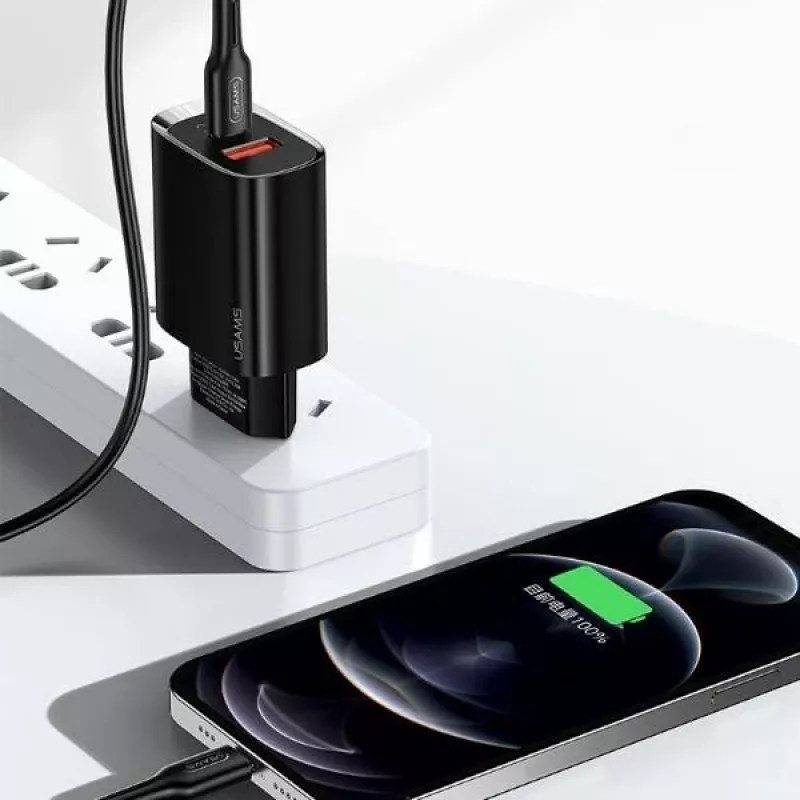 Įkroviklis usams T35 20W PD3 USB-C į USB greitasis įkrovimo adapteris