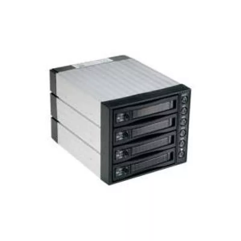 Fantec SNT-BA3141-1 - S-ATA 3x 13,30cm (5,25) for 4x 2,50cm (1) HDD Juoda (2052)