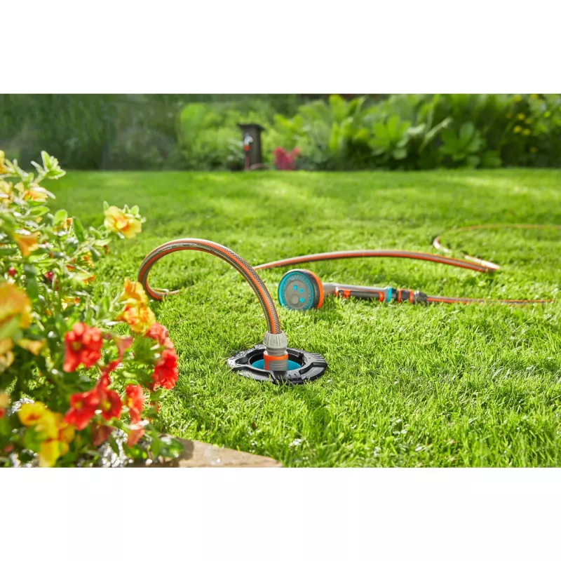 Apskritas vandens purkštuvas Gardena 8270-20 plastikinis juodas