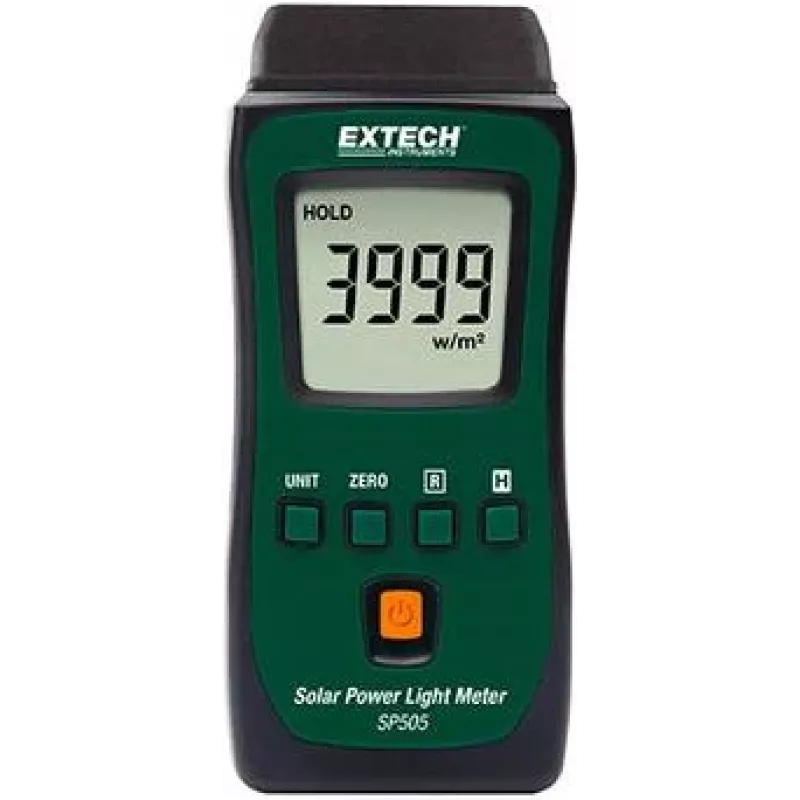 Extech SP505 saulės energijos matavimo prietaisas 0–3999 W/m² (SP505)