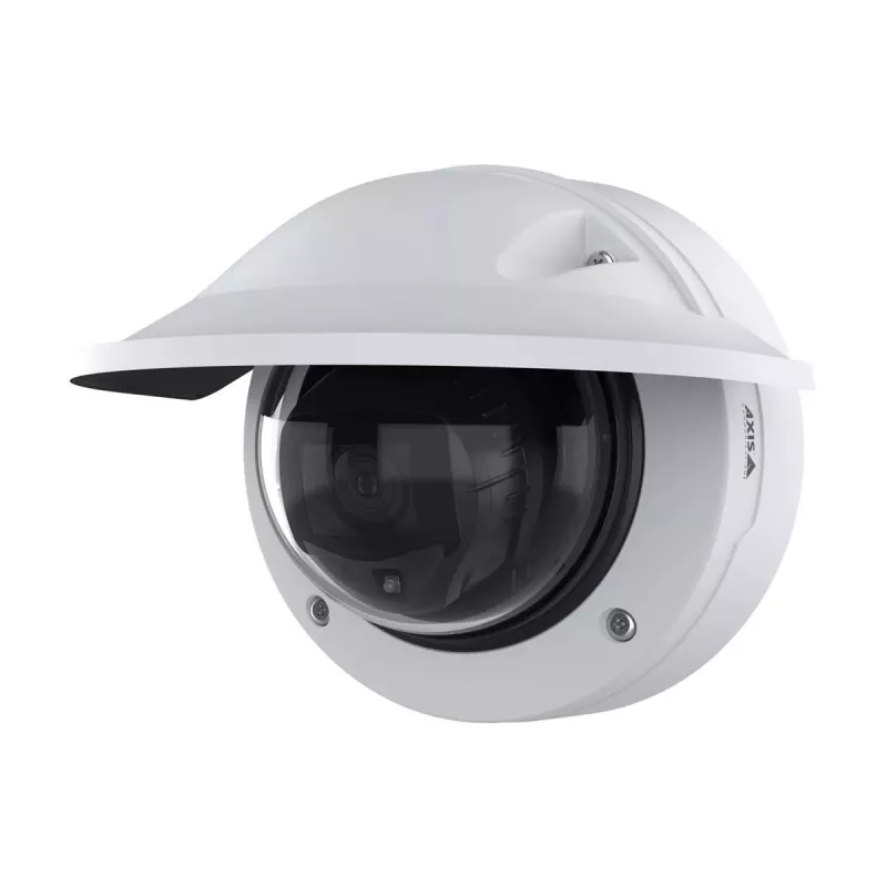 IP kupolinė apsaugos kamera AXIS P3277-LVE — 2592×1944, 30 kadrų/s, lubos/siena, vidaus ir lauko, 1/2,8 colio CMOS, 104° HFOV