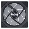LIAN LI SL-INFINITY 120 mm ventiliatorius, juodas, 2100 RPM, 29 dB