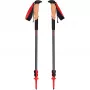 Žygio lazdos Pursuit Shock M/L, treniruoklis pilka/raudona, 1 pora, 125-140 cm