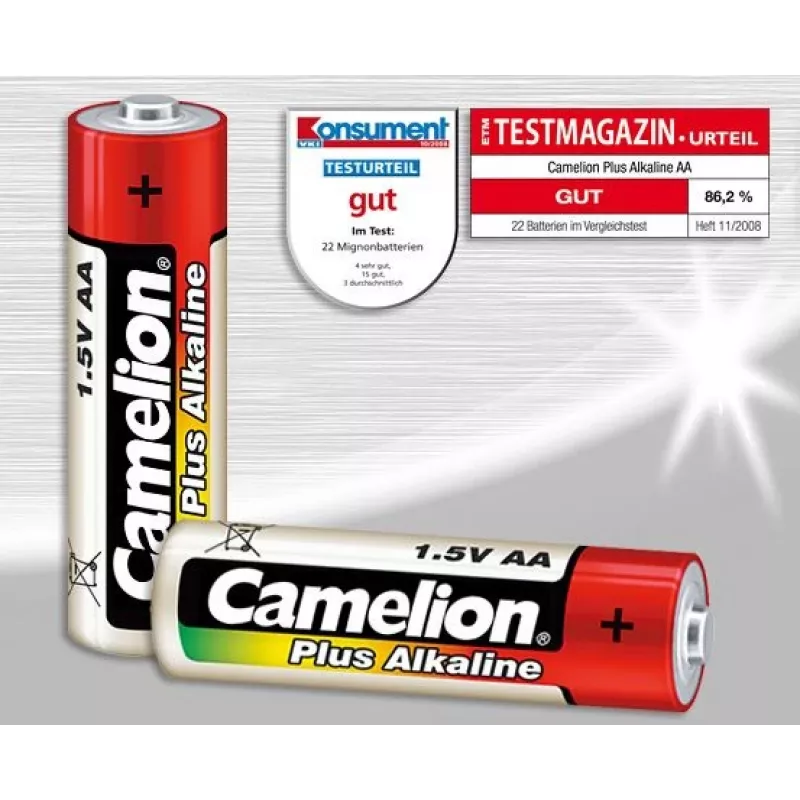 Vienkartinė baterija AA Camelion LR6-BP10