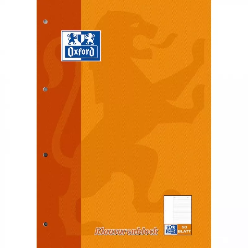Rašomasis sąsiuvinis Oxford 100061261 A4 Oranžinis 90 g/m²