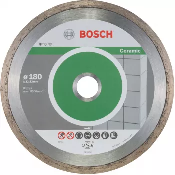 Deimantinis pjovimo diskas keramikai Bosch Professional Ø180 mm, 10 vnt., anga 22,23 mm