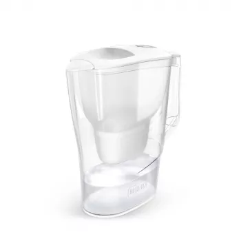 Brita Aluna 2,4 l ąsotis + 2 Maxtra kasetės, balta