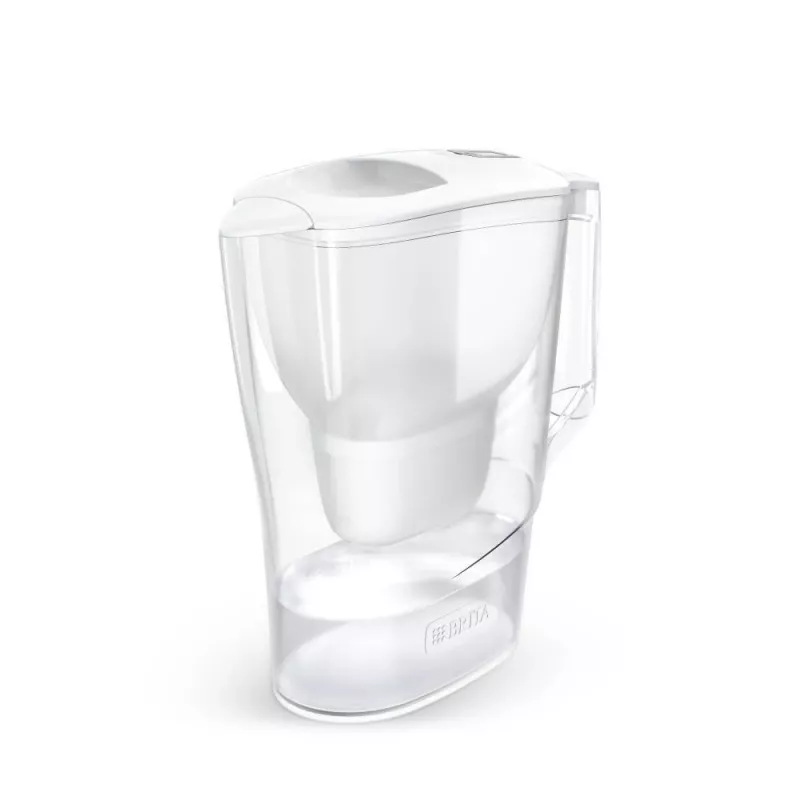 Brita Aluna 2,4 l ąsotis + 2 Maxtra kasetės, balta