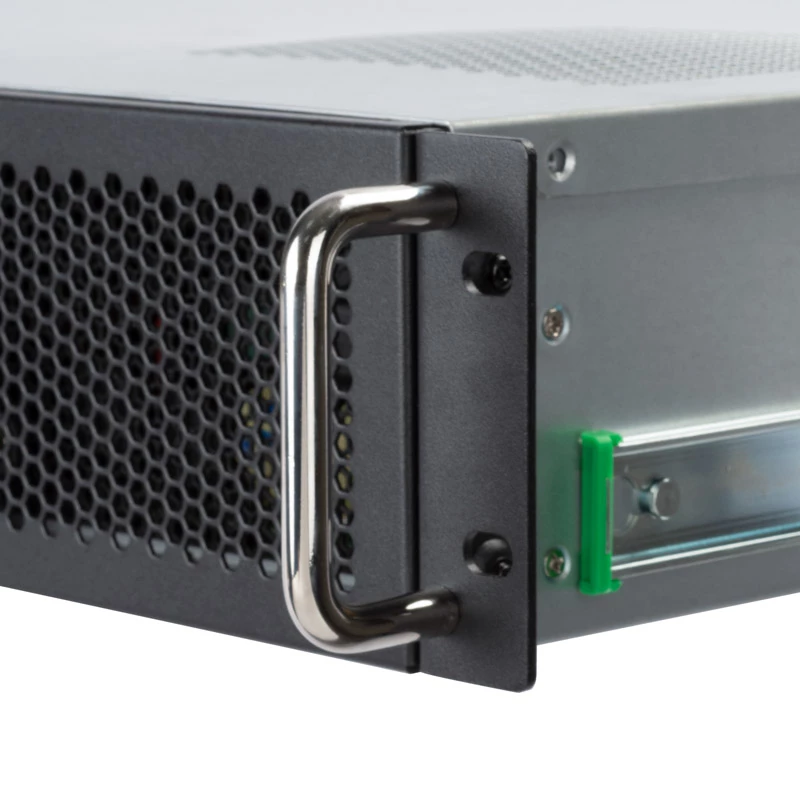 SidabrinėStone RM23-502 Rackmount Server Chassis, ATX, USB 3.0 - 2U - Juoda