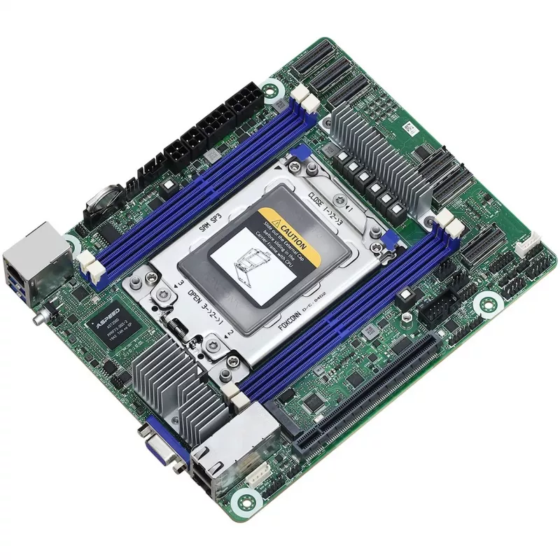Motininė plokštė ASRock ROMED4ID-2T lizdas SP3 mini ITX