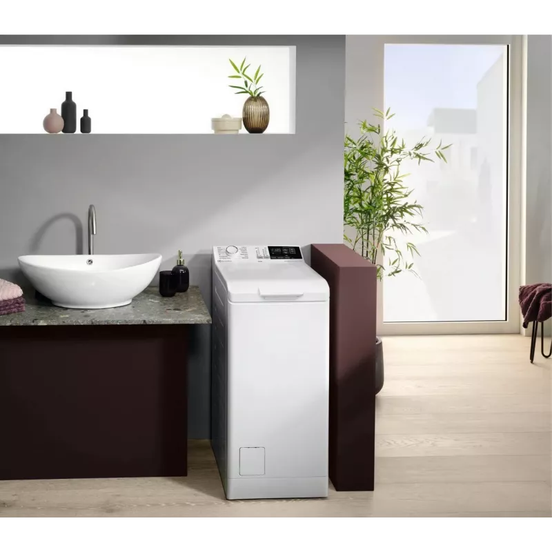 Skalbimo mašina Electrolux EW6T3372E, viršutinio užpildymo, 7 kg, energijos klasė A