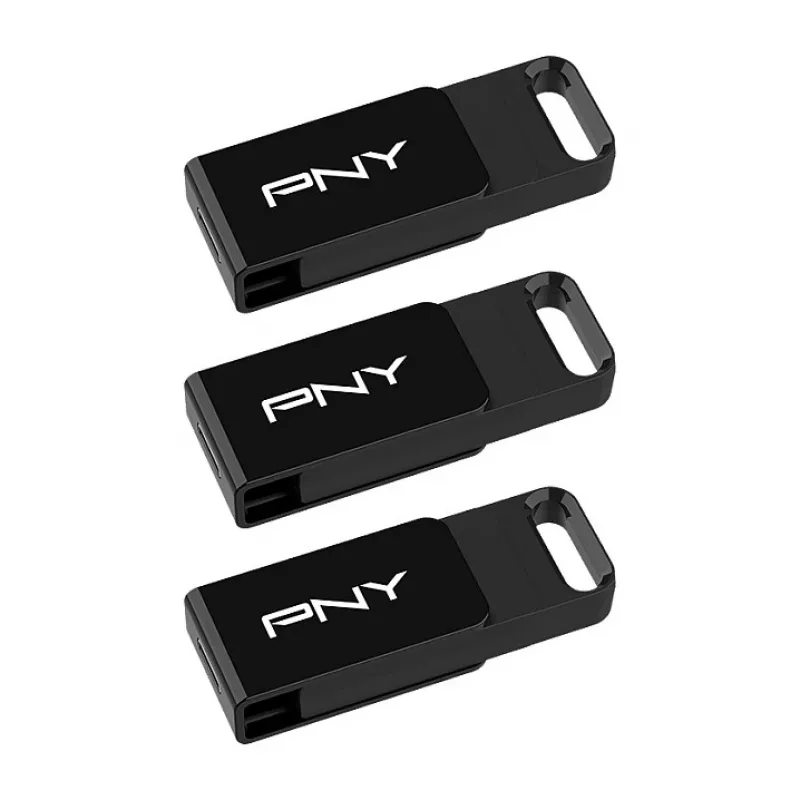 USB atmintinė PNY Elite 128 GB USB Type-C 3.2 Gen 1 (3.1 Gen 1) Juoda
