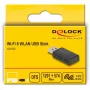 DeLOCK Wi-Fi 6 dviejų juostų WLAN USB adapteris AX1800 1201 + 574 Mbps