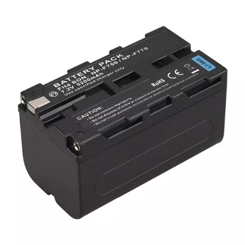 Extra digital NP-F750 5200 mAh baterija — įkraunama kameros baterija DV00DV1032