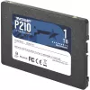 2,5 colio SATA III SSD PATRIOT P210 1 TB — 500 MB/s skaitymo, 400 MB/s rašymo, 7 mm aukštis