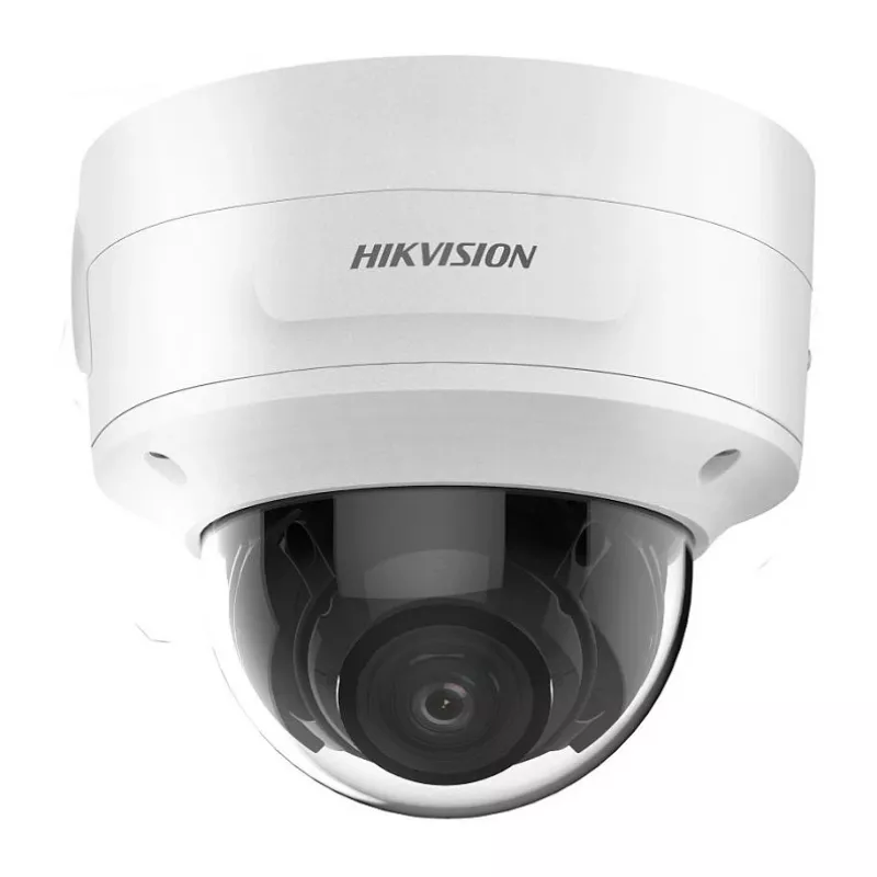 Kupolinė IP apsaugos kamera Hikvision DS-2CD3786G2-IZS 4K 3840×2160, 2,7–13,5 mm varifokalinė, lubinis montavimas, vidaus/lauko, balta