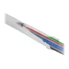 Pintas apsauginis apvalkalas DeLOCK 20821 1 m x 20 mm baltas