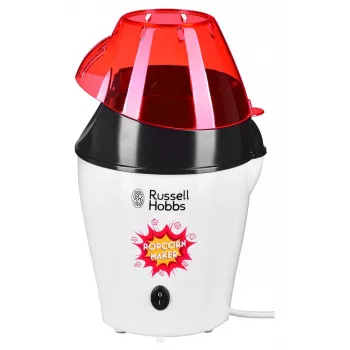 Russell Hobbs Fiesta kukurūzų spragėsių aparatas juoda, raudona, balta 1200 W