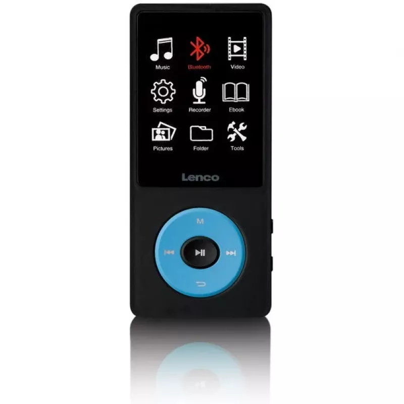 MP3 grotuvas Lenco Xemio-860BU 8 GB juoda mėlyna LCD 18 val. atkūrimas