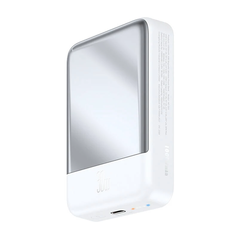 Mcdodo MC-5930 magnetinė išorinė baterija 10000 mAh, 30 W (balta)