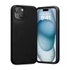 Silikono dėklas Vention KUFB0-20 skirtas iPhone 15 Plus — juodas, plonas apsauginis dėklas