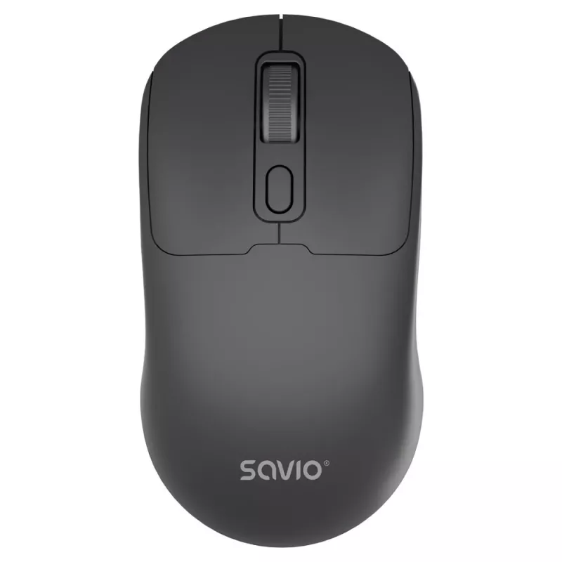„Savio MB-04“ pelė, universali, abiem rankoms tinkama, „Bluetooth“, IR LED, 1600 DPI