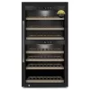 Caso | Smart Wine Cooler | WineExclusive 66 | Energinio efektyvumo klasė G | Vitrininis | Laisvai pastatomas | Butelių talpa buteliai | Aušinimo tipas Kompresorinė technologija | Juoda