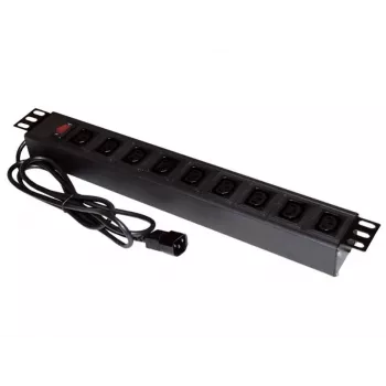 ALANTEC 19-inch Galia Strip - 9 Sockets UPS - UPS-C14-Plug (PZ010)