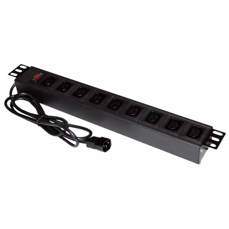 ALANTEC 19-inch Galia Strip - 9 Sockets UPS - UPS-C14-Plug (PZ010)